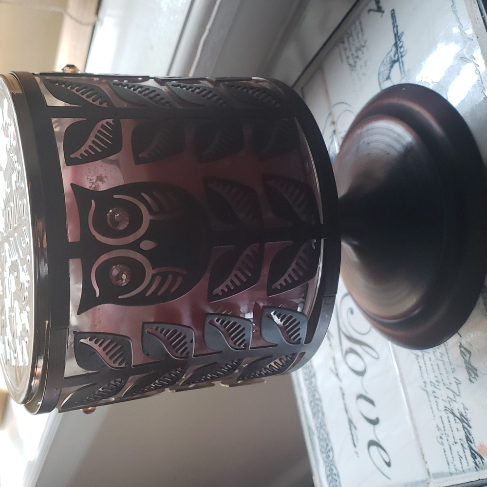 Bath & Body Works Fall Owl Candle Holder🦉